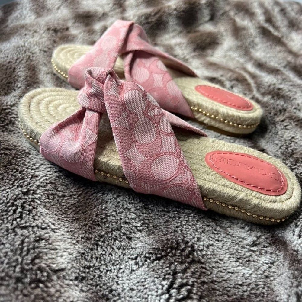 COACH Charli Espadrille Size 5.5 - Picture 3 of 8